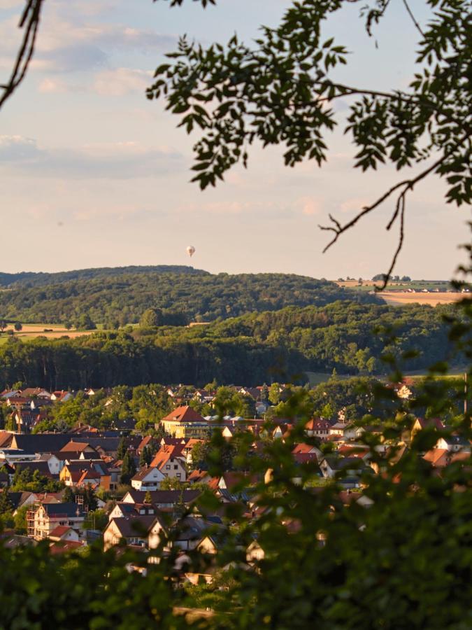 Neckarblick Self Service Hotel บัดวิมพ์เฟิน ภายนอก รูปภาพ